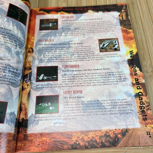 Duke Nukem Time to Kill GW Press Official Exclusive Strategy Game Guide Book - Picture 14 of 14
